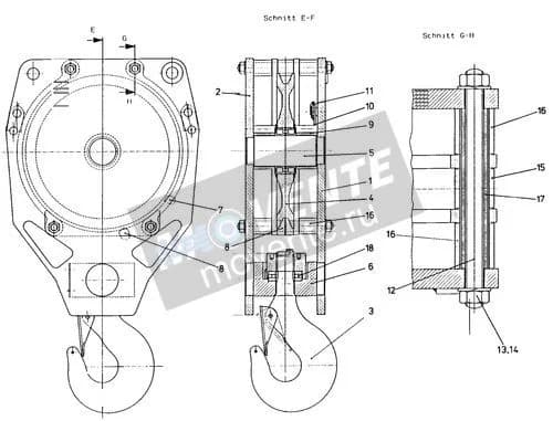 Подшипник с цилиндрическими роликами 746516408 Liebherr