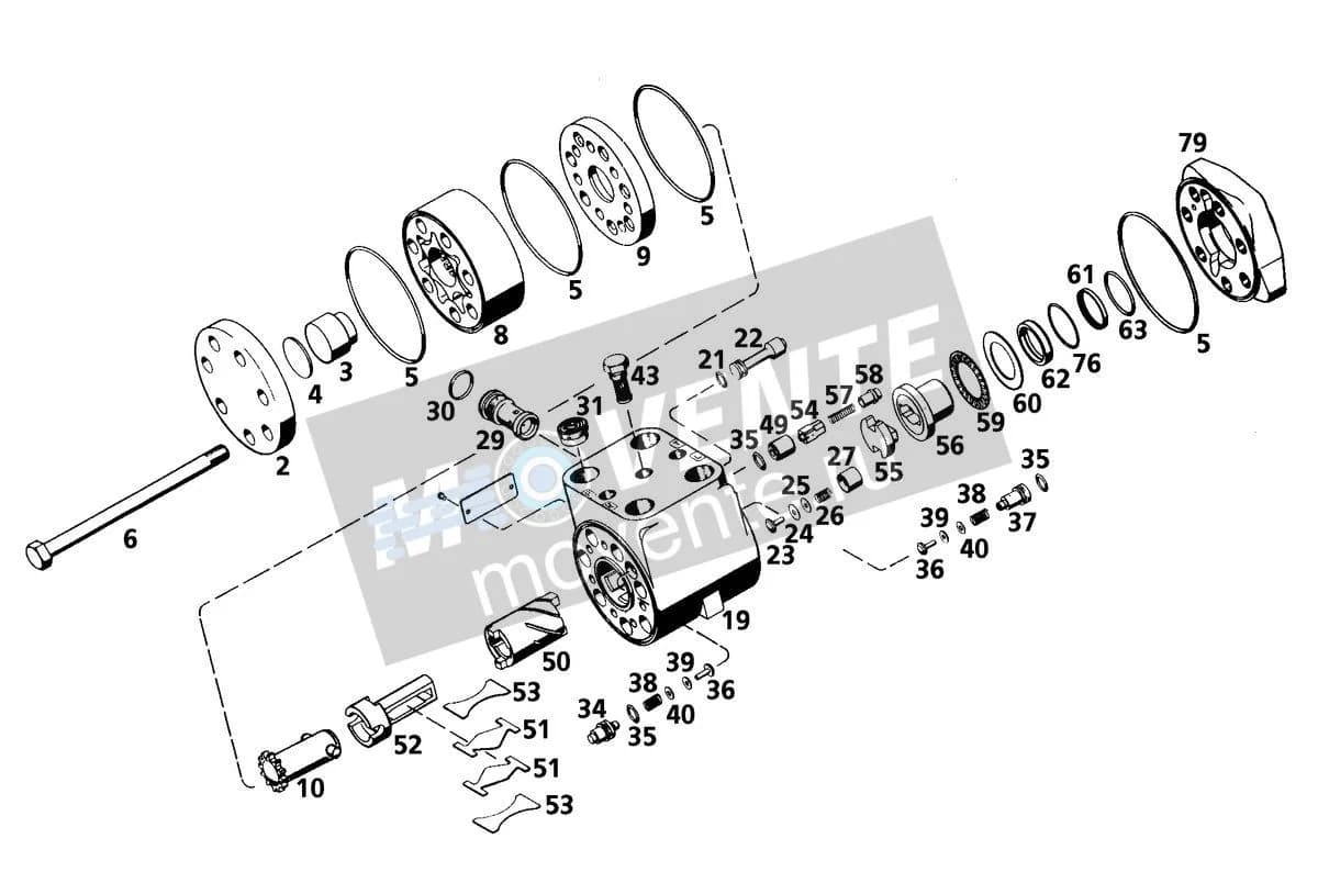 Роликоподшипник упорный игольчатый 570680708 Liebherr