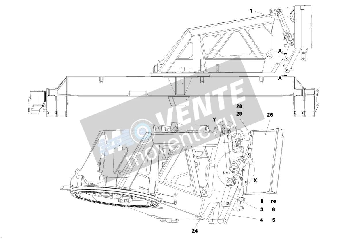 Подшипник скольжения 972545608 Liebherr