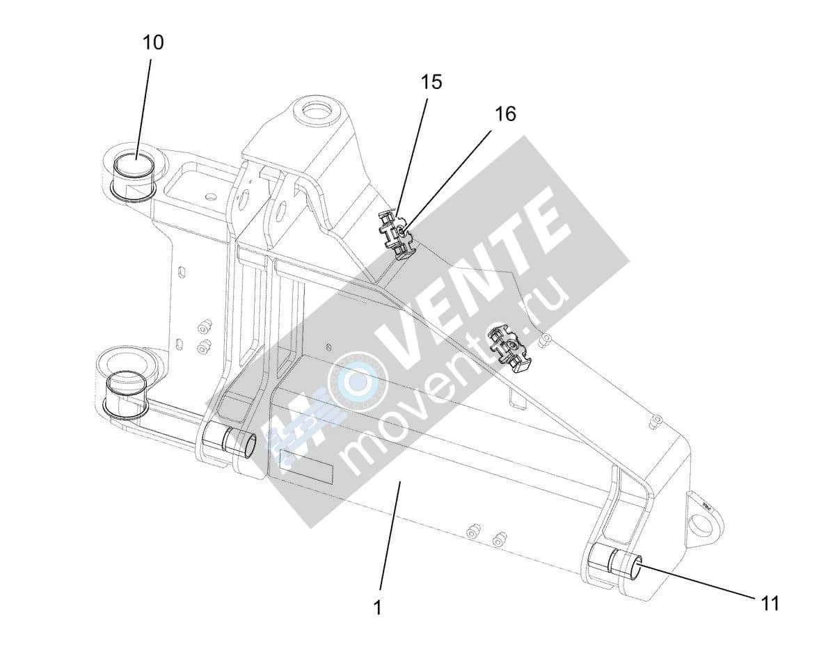 Подшипник скольжения 10342175 Liebherr