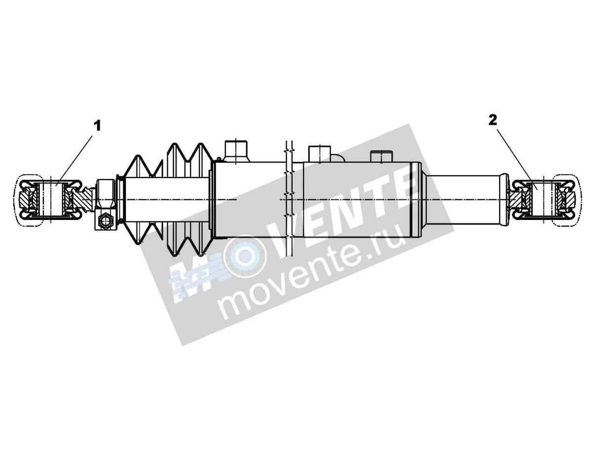 Подшипник шарнира 10219093 Liebherr