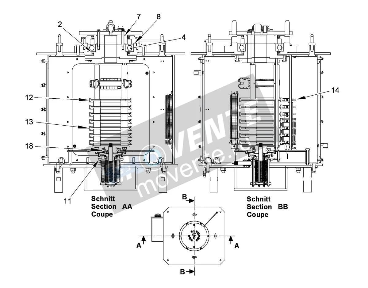 Шарикоподшипник радиальный 10678832 Liebherr