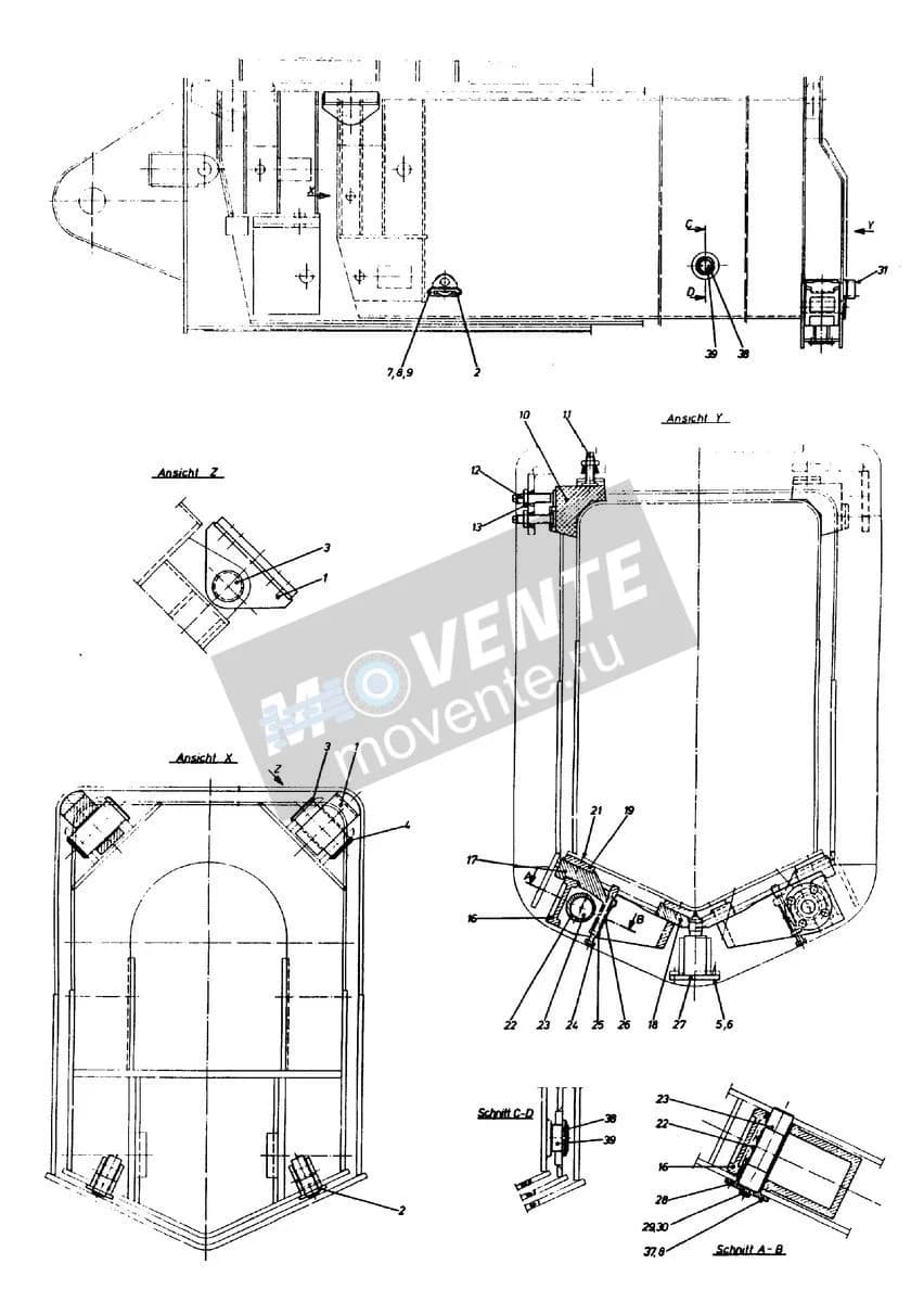 Подшипник 920852808 Liebherr