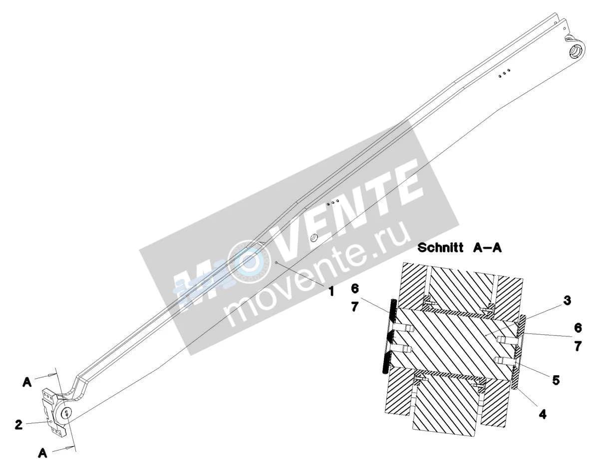 Подшипник 963445008 Liebherr