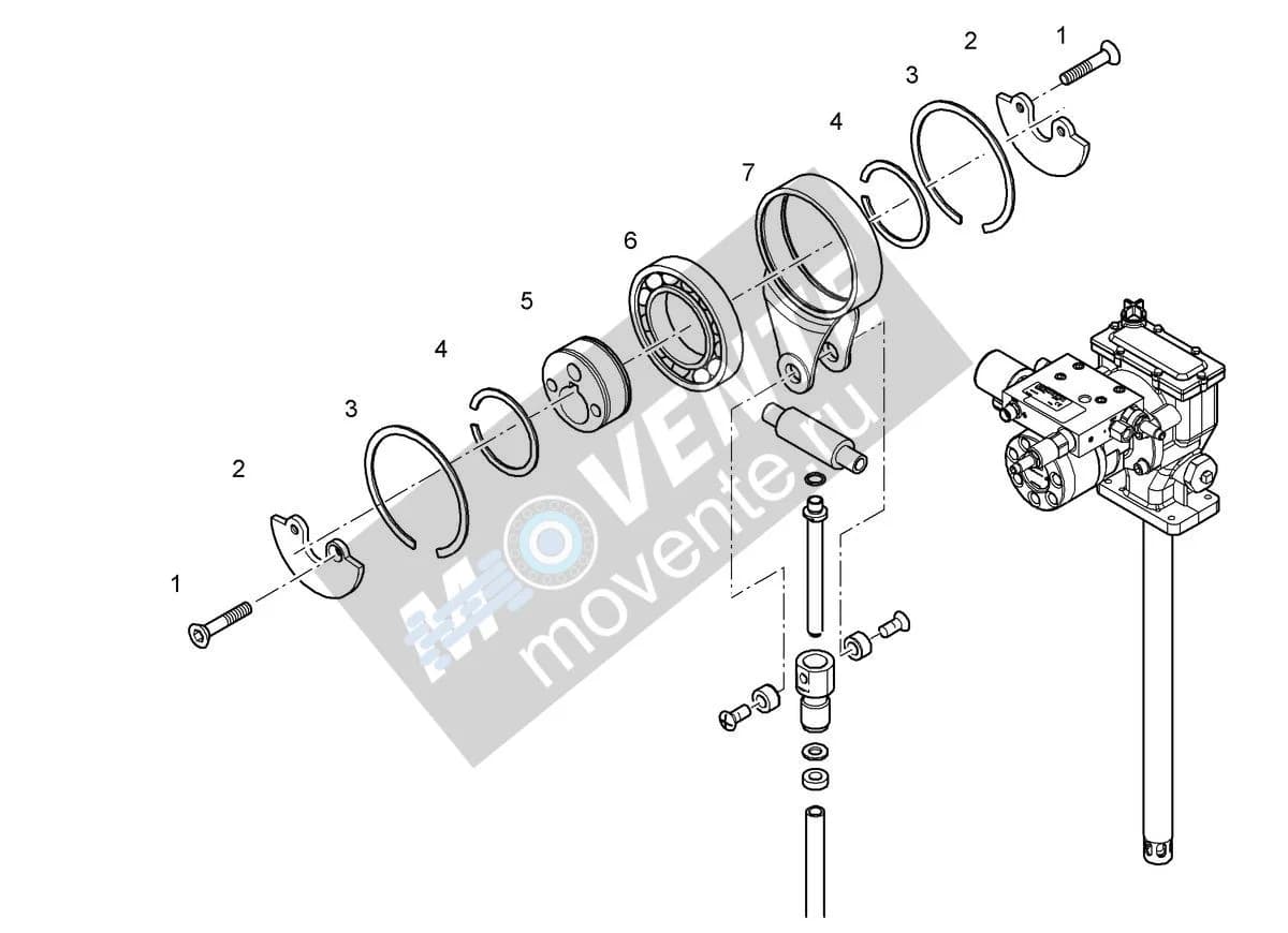 Шарикоподшипник 10019207 Liebherr