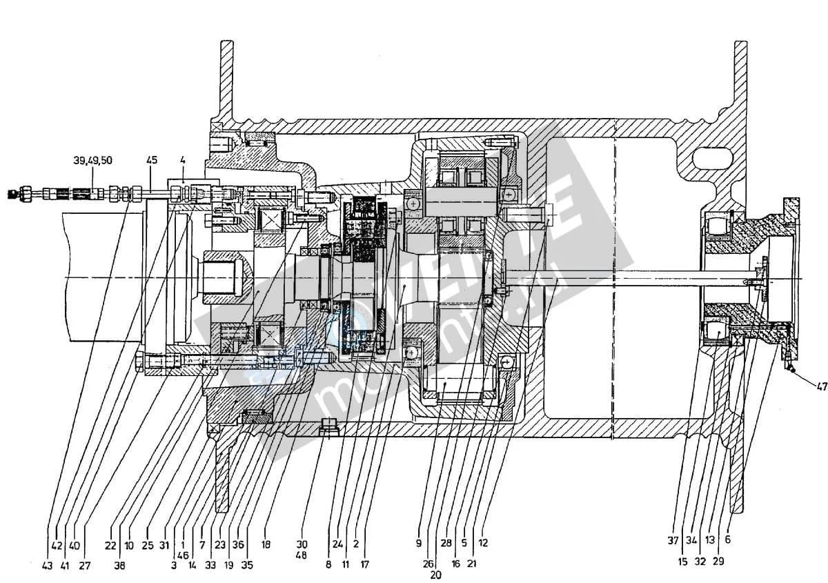Подшипник сферический 746001708 Liebherr