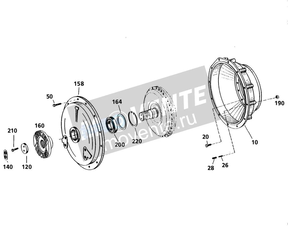 Шарикоподшипник 570833008 Liebherr