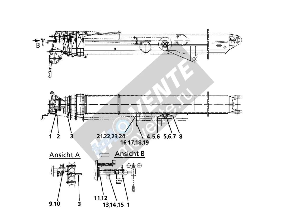 Подшипник 288156408 Liebherr