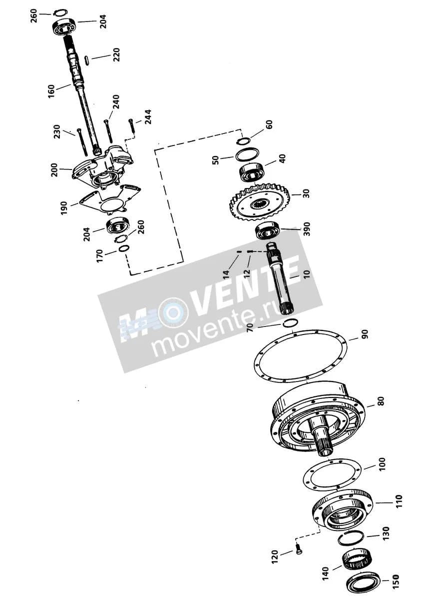 Роликоподшипник 571192408 Liebherr
