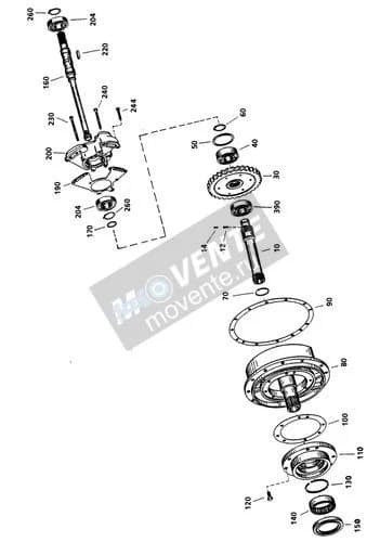 Роликоподшипник с цилиндрическими роликами 500689108 Liebherr