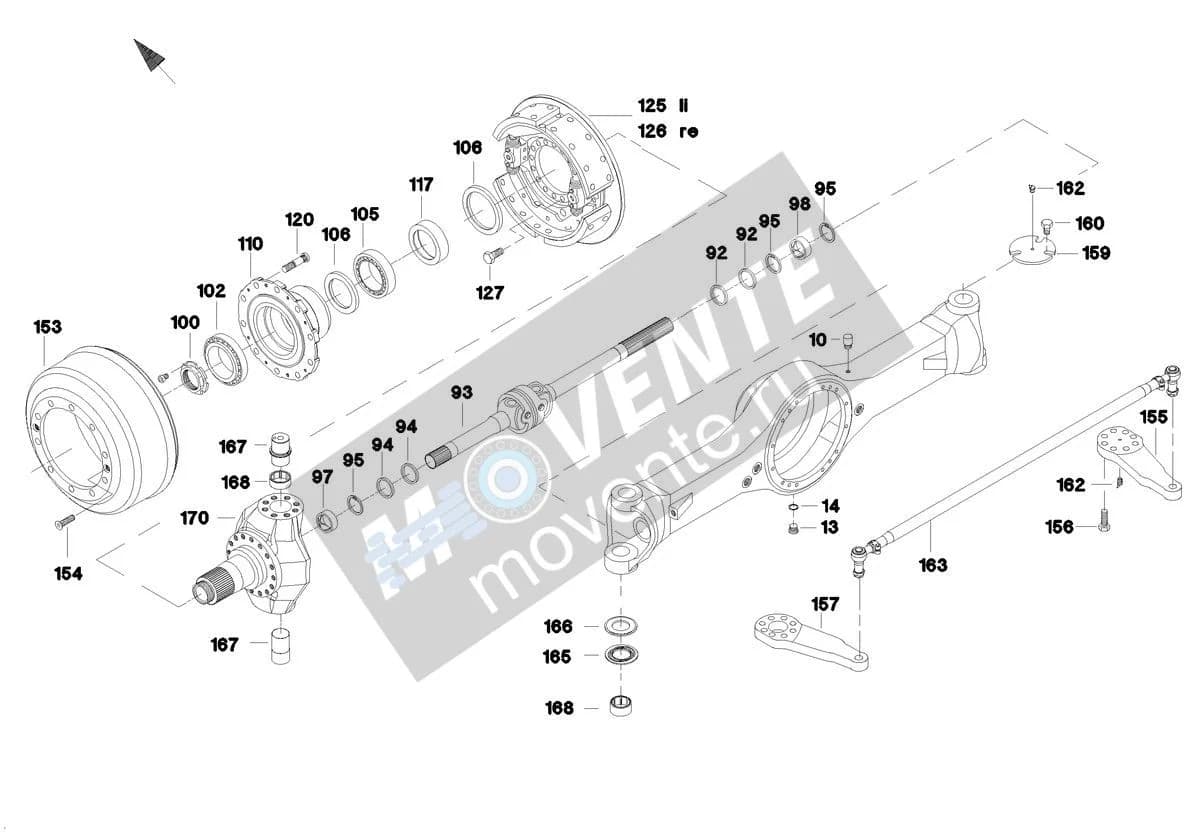 Роликоподшипник конический 746800577 Liebherr