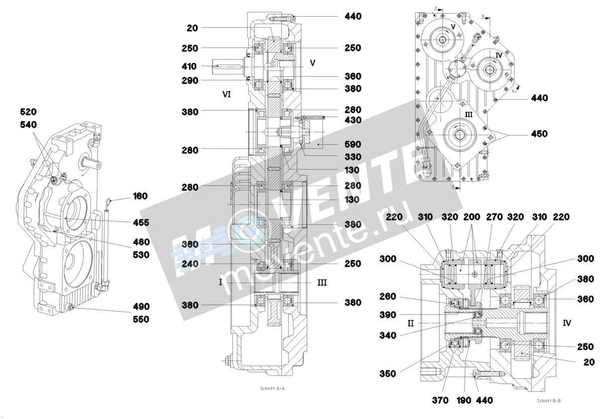 Шарикоподшипник радиальный 745144408 Liebherr