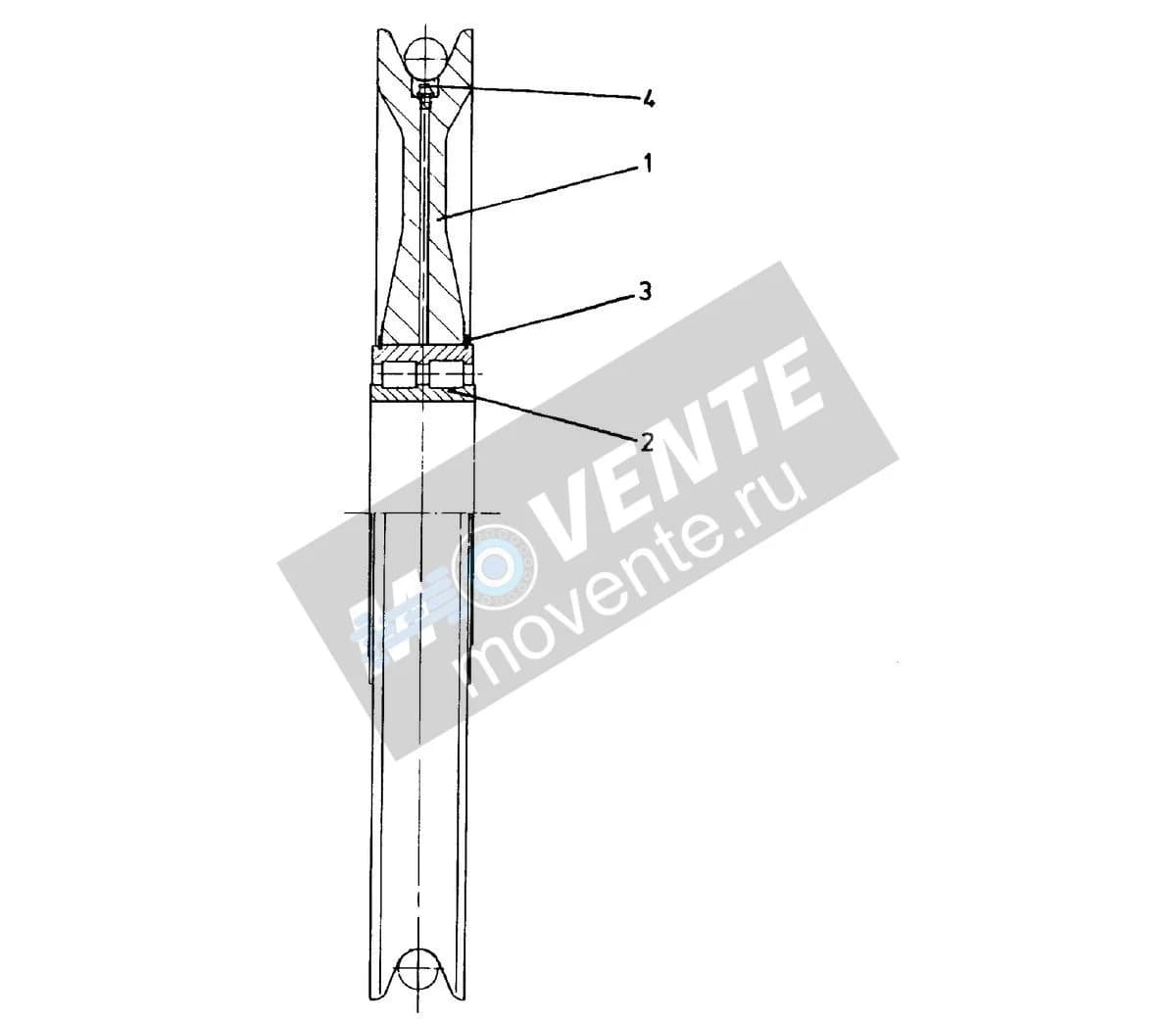 Подшипник качения 746509508 Liebherr