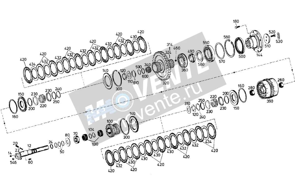 Роликоподшипник 570273708 Liebherr