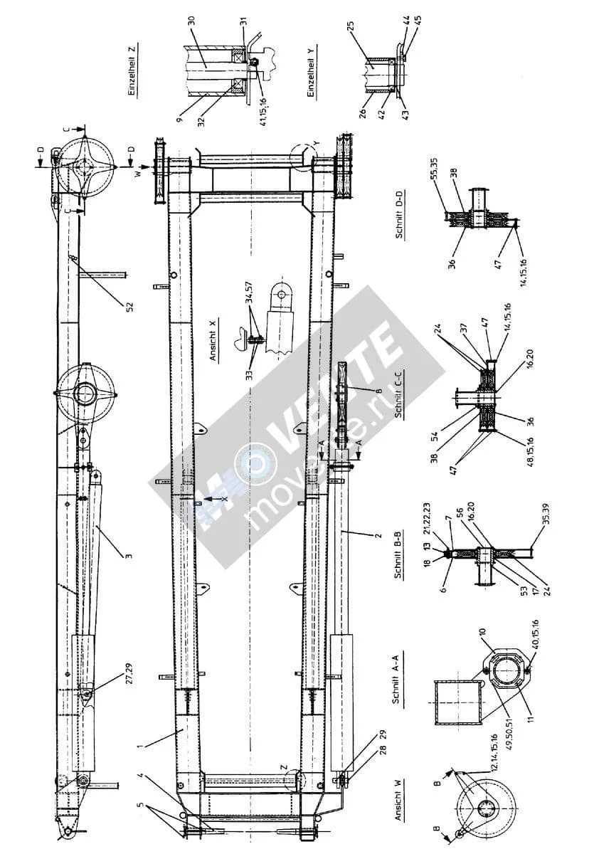 Шарикоподшипник радиальный 745169008 Liebherr