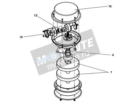 Шарикоподшипник радиально-упорный 10878985 Liebherr