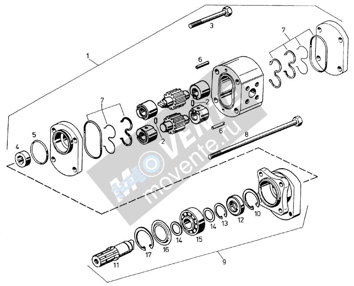 Подшипник привода 570587708 Liebherr