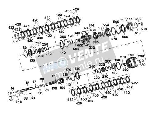 Роликоподшипник с цилиндрическими роликами 570274108 Liebherr