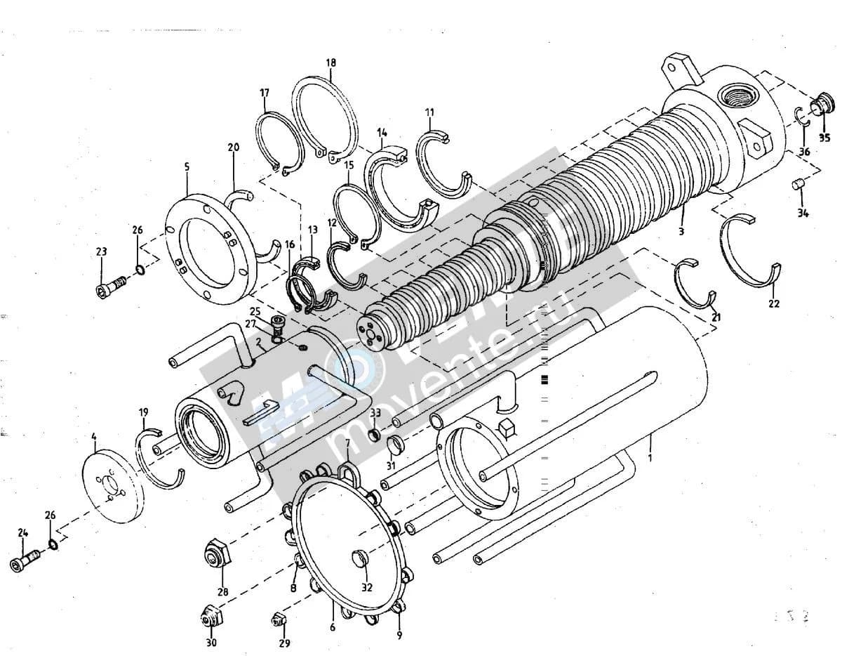 Шарикоподшипник радиальный 510715908 Liebherr