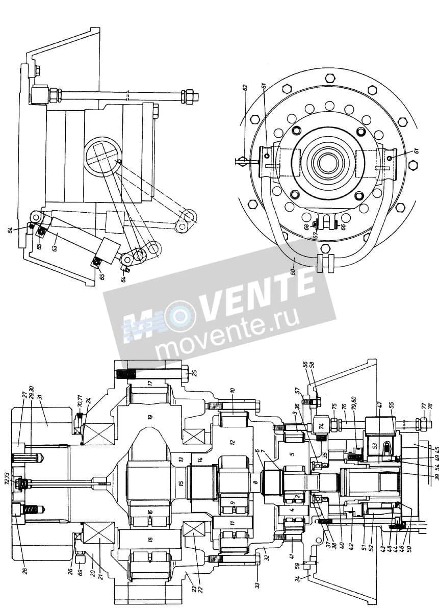 Роликоподшипник самоустанавливающийся 746130708 Liebherr