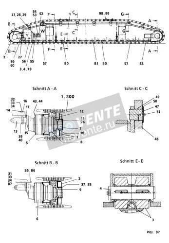 Роликоподшипник самоустанавливающийся 746161408 Liebherr