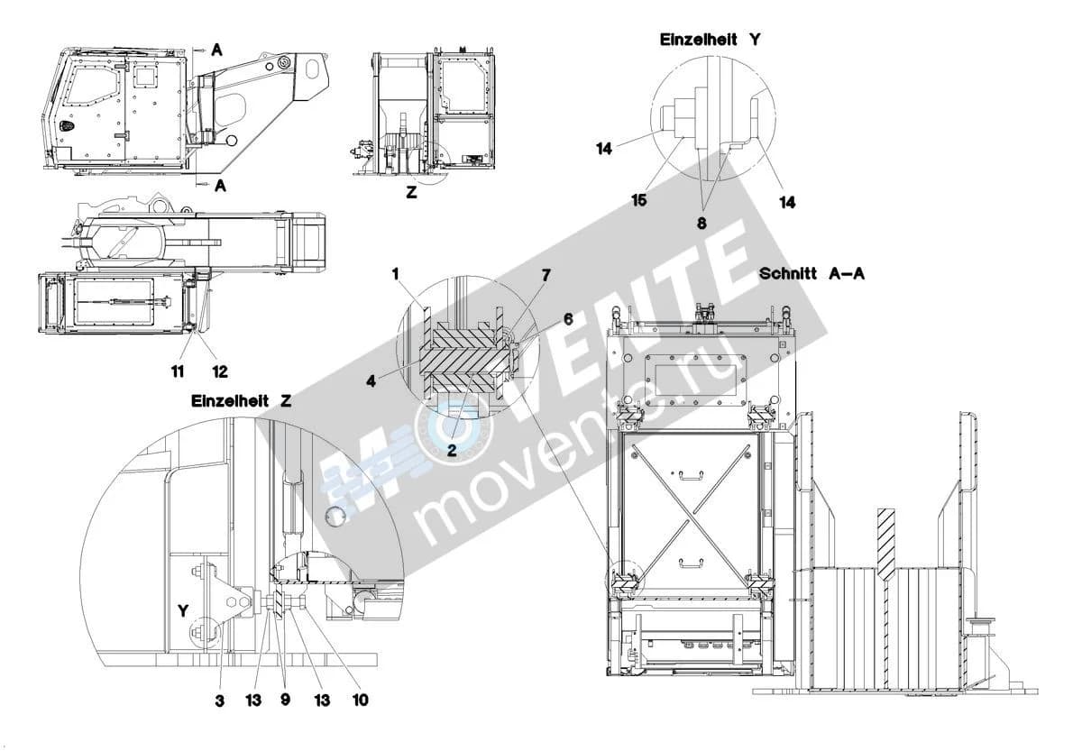 Подшипник 969556508 Liebherr