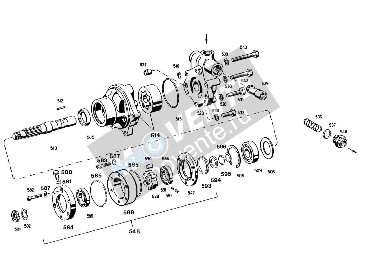 Шарикоподшипник радиальный 745168508 Liebherr