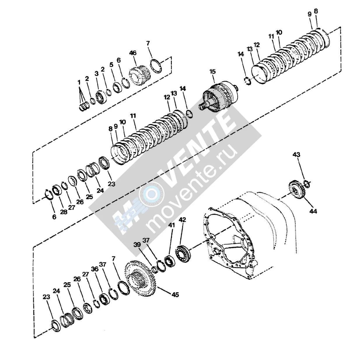 Шарикоподшипник 7624047 Liebherr