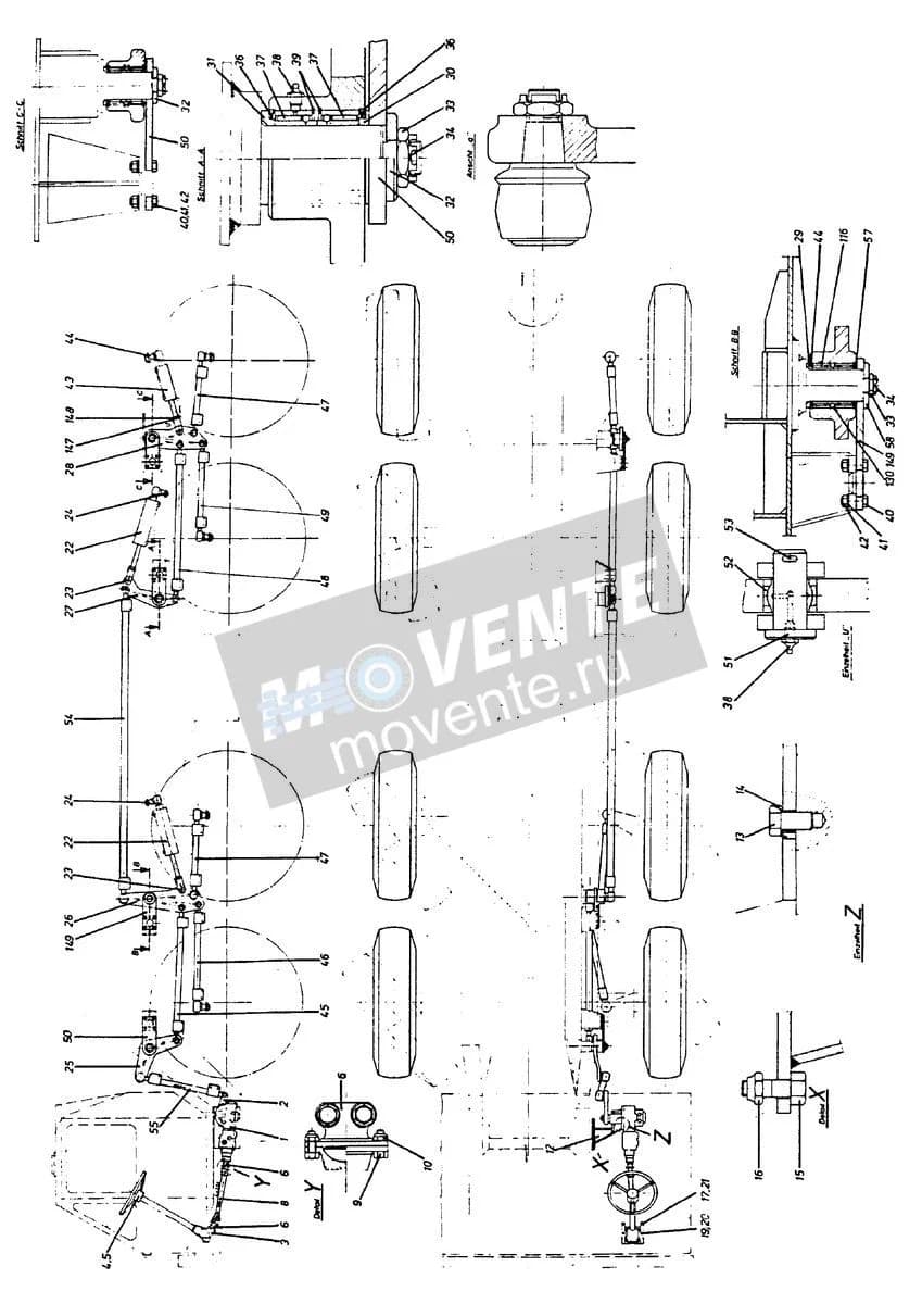 Подшипник шарнира 746913008 Liebherr