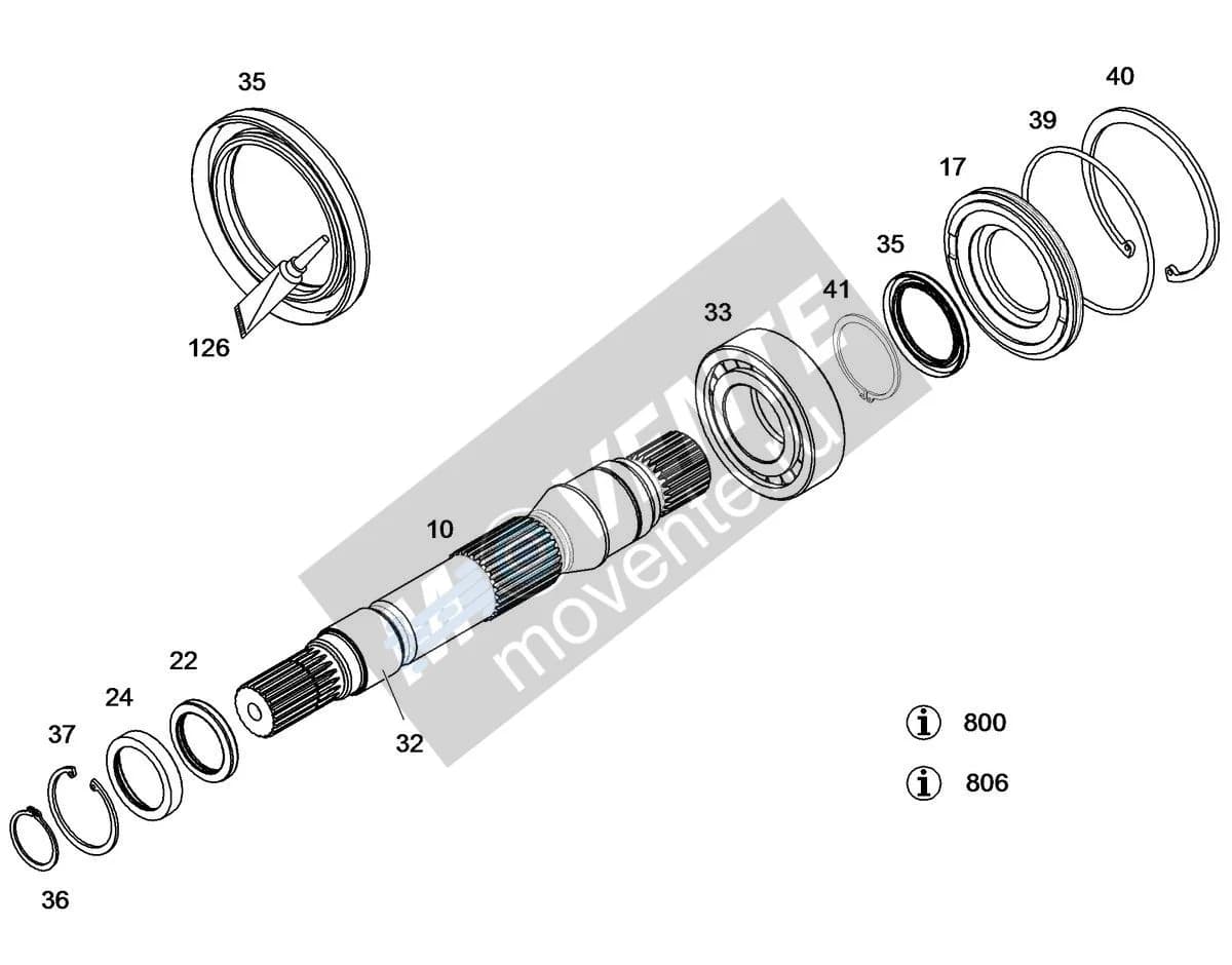 Подшипник скольжения 10123142 Liebherr