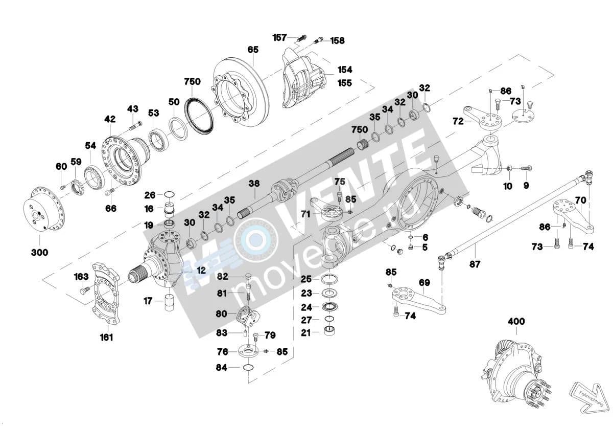 Роликоподшипник конический 11658705 Liebherr