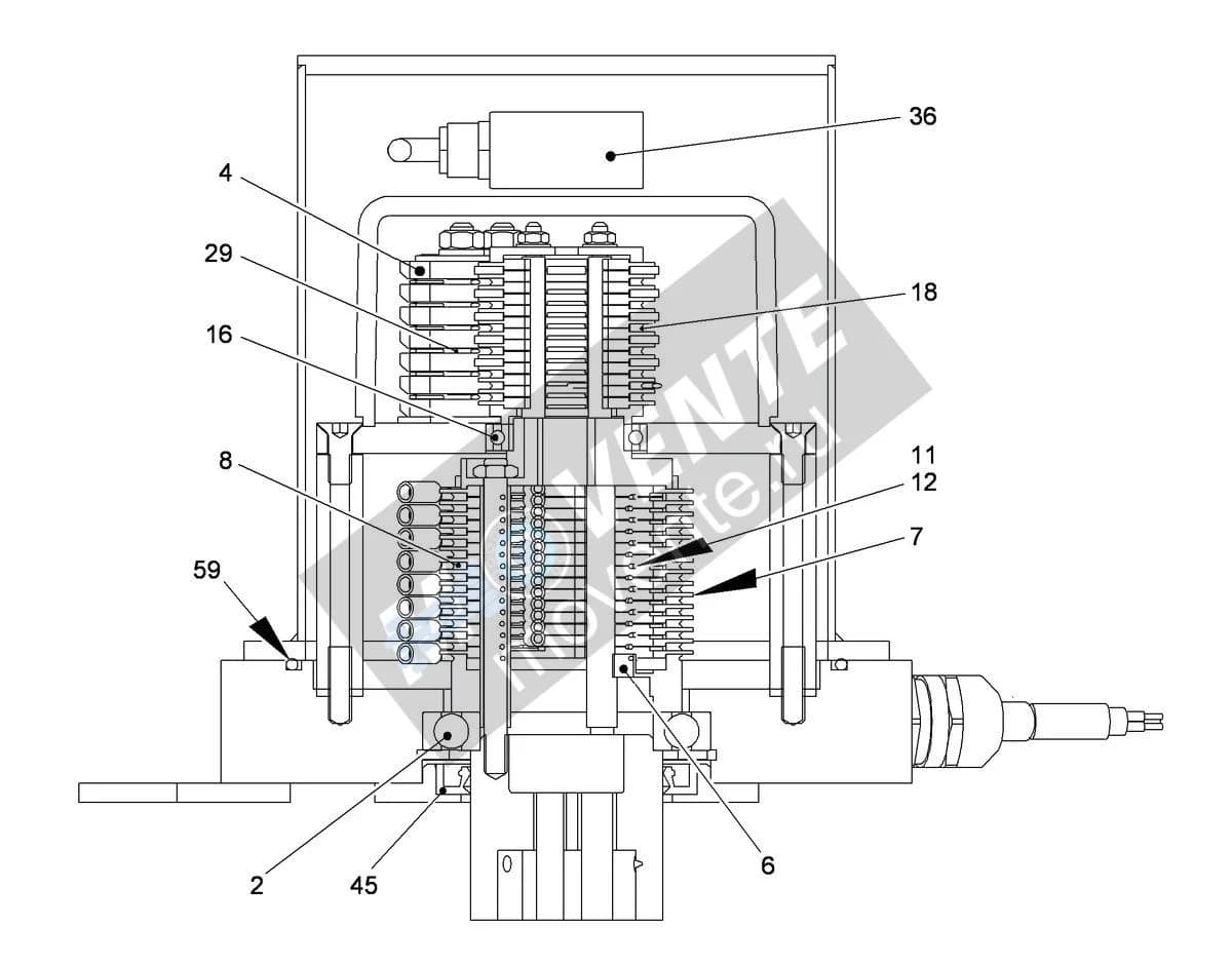 Шарикоподшипник радиальный 10678837 Liebherr