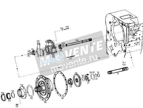 Роликоподшипник с цилиндрическими роликами 570602108 Liebherr