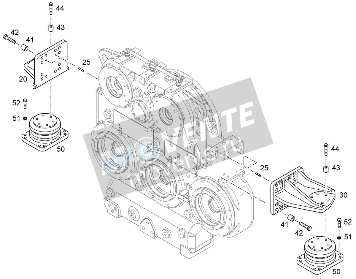 Подшипник конический 10334190 Liebherr