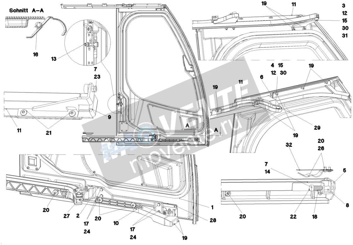 Шарикоподшипник радиальный 10294493 Liebherr