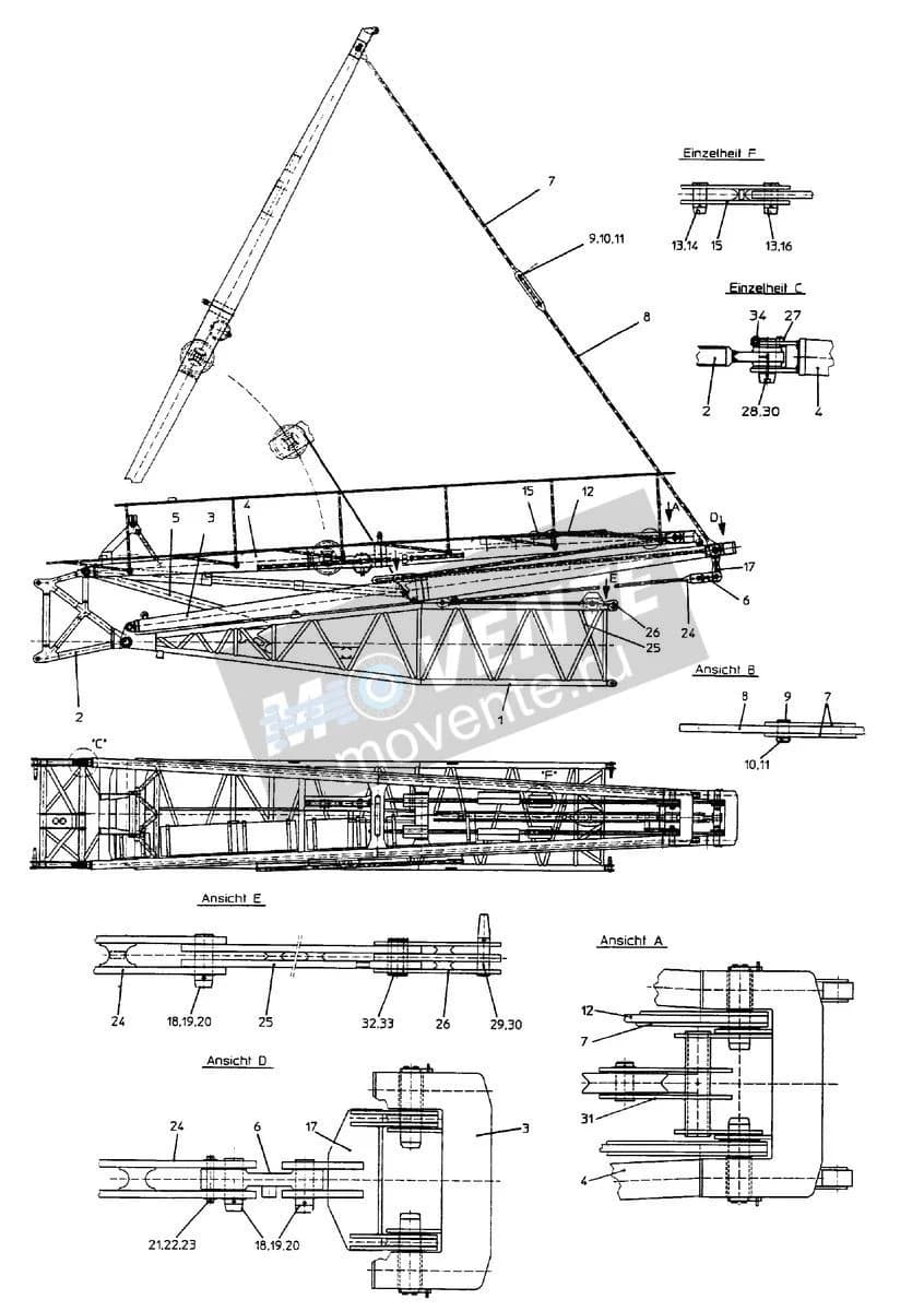 Роликоподшипник 927779408 Liebherr