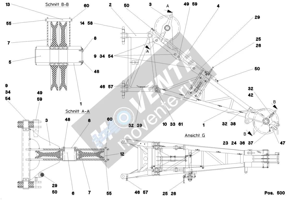 Роликоподшипник 921808108 Liebherr