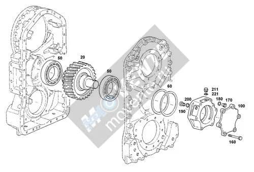 Роликоподшипник с цилиндрическими роликами 571565608 Liebherr