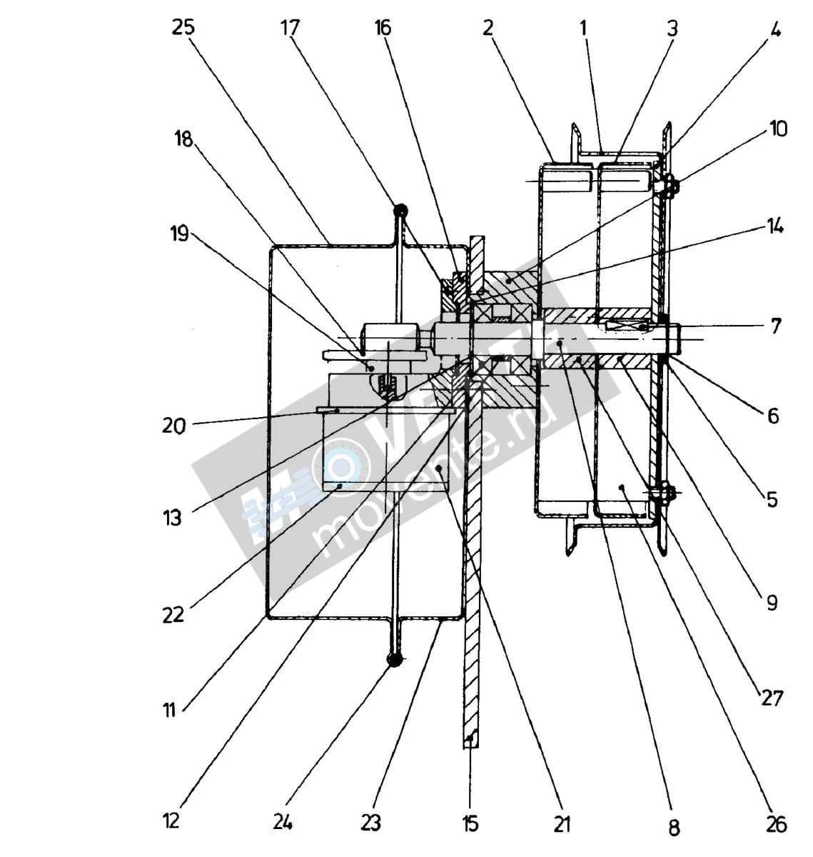 Шарикоподшипник радиальный 745120408 Liebherr