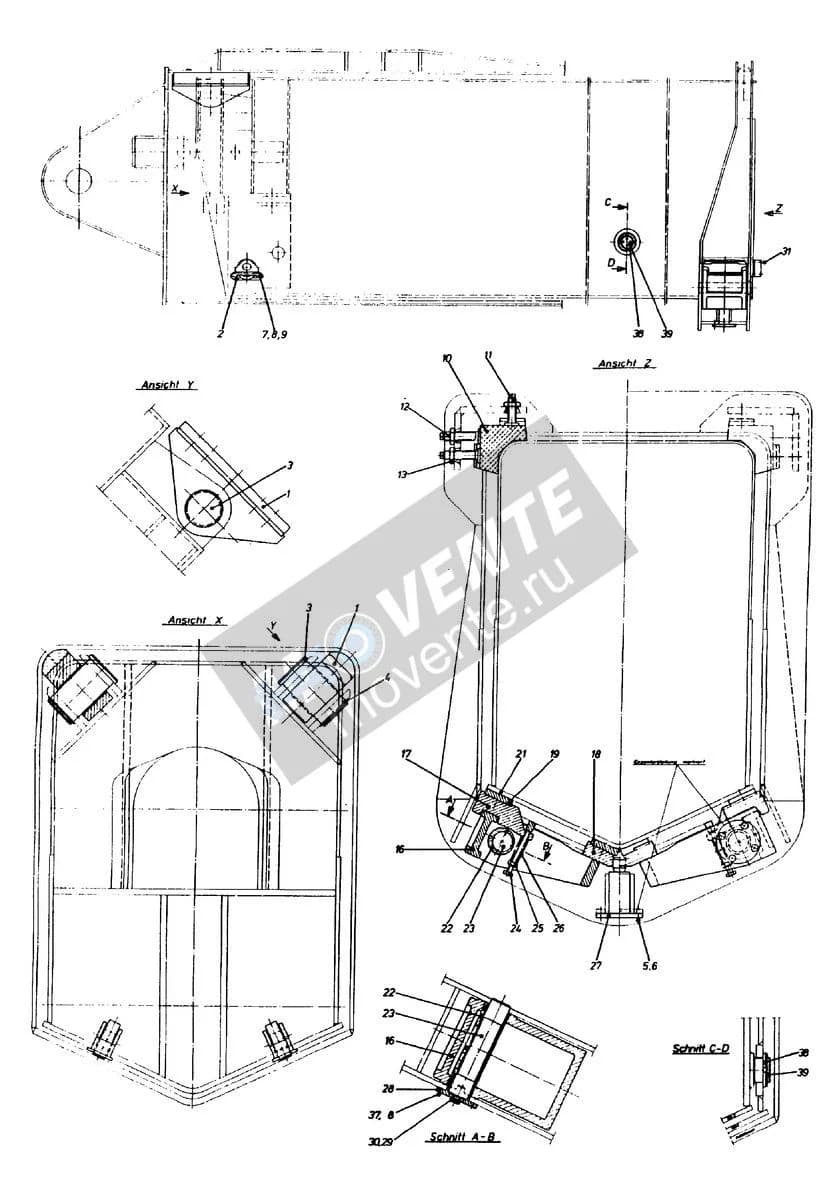 Подшипник 920852708 Liebherr