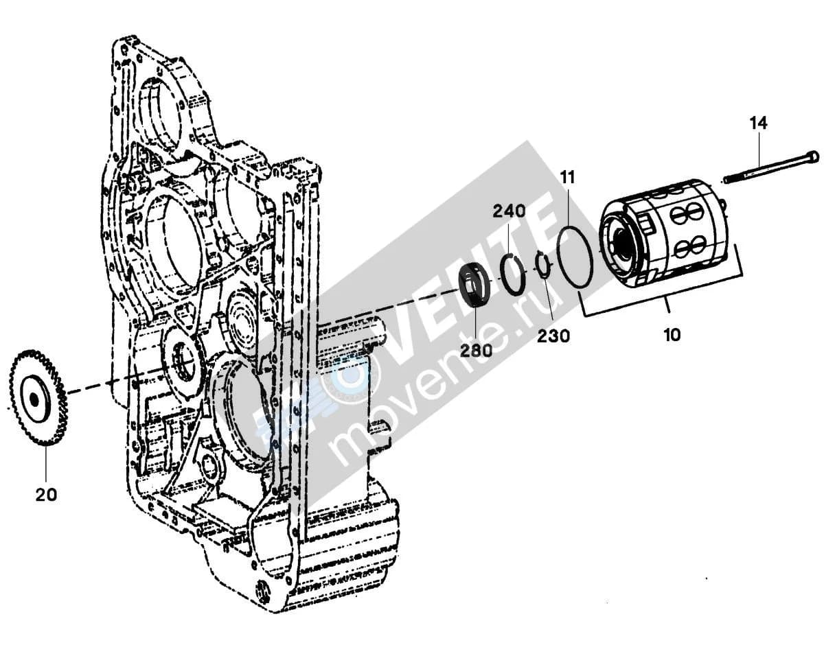 Шарикоподшипник 571684608 Liebherr