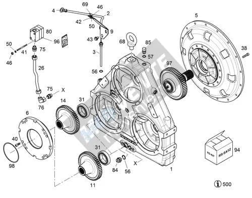 Роликоподшипник с цилиндрическими роликами 10353909 Liebherr