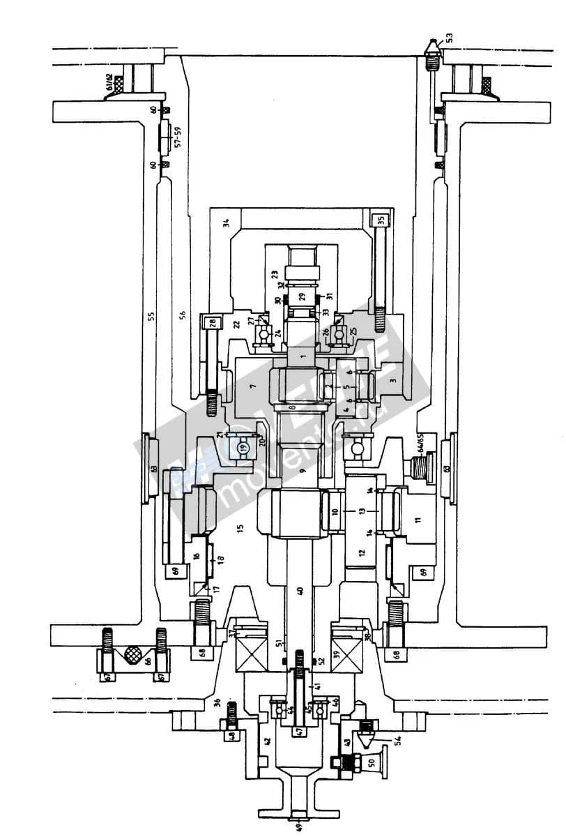 Роликоподшипник самоустанавливающийся 746110308 Liebherr