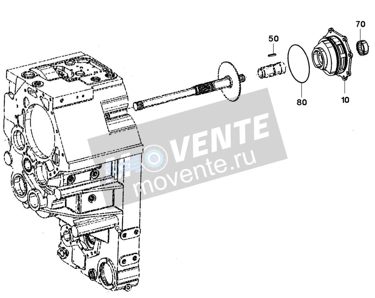 Подшипник игольчатый 500632708 Liebherr