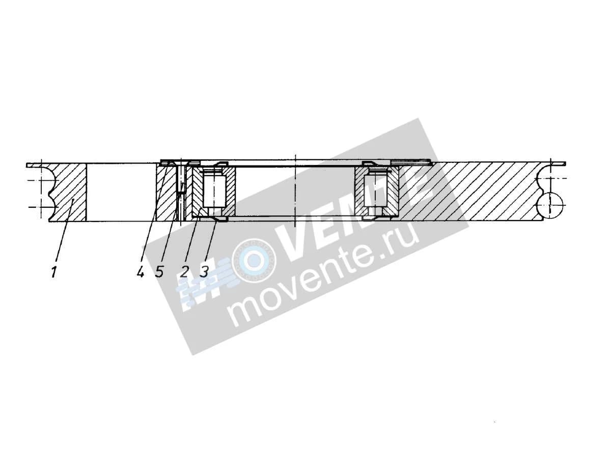 Подшипник качения 746505508 Liebherr