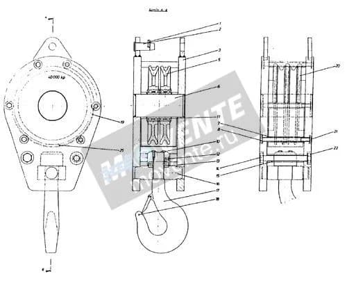 Подшипник с цилиндрическими роликами 746516908 Liebherr