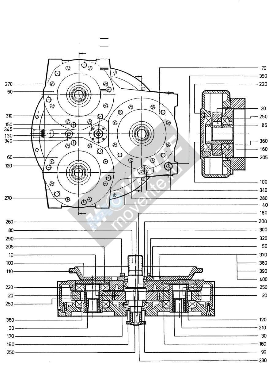 Роликоподшипник конический 746201008 Liebherr