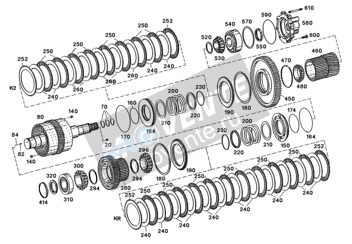 Роликоподшипник конический 10028671 Liebherr