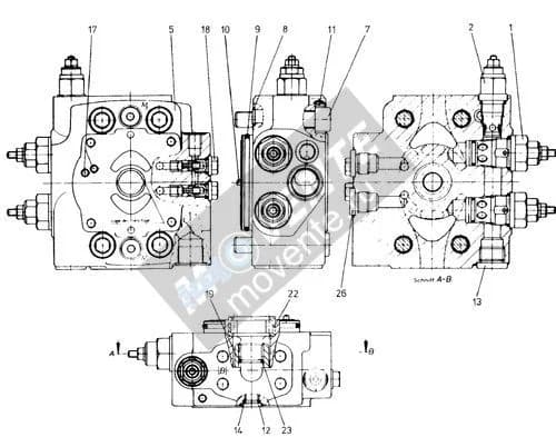Роликоподшипник с цилиндрическими роликами 570121608 Liebherr