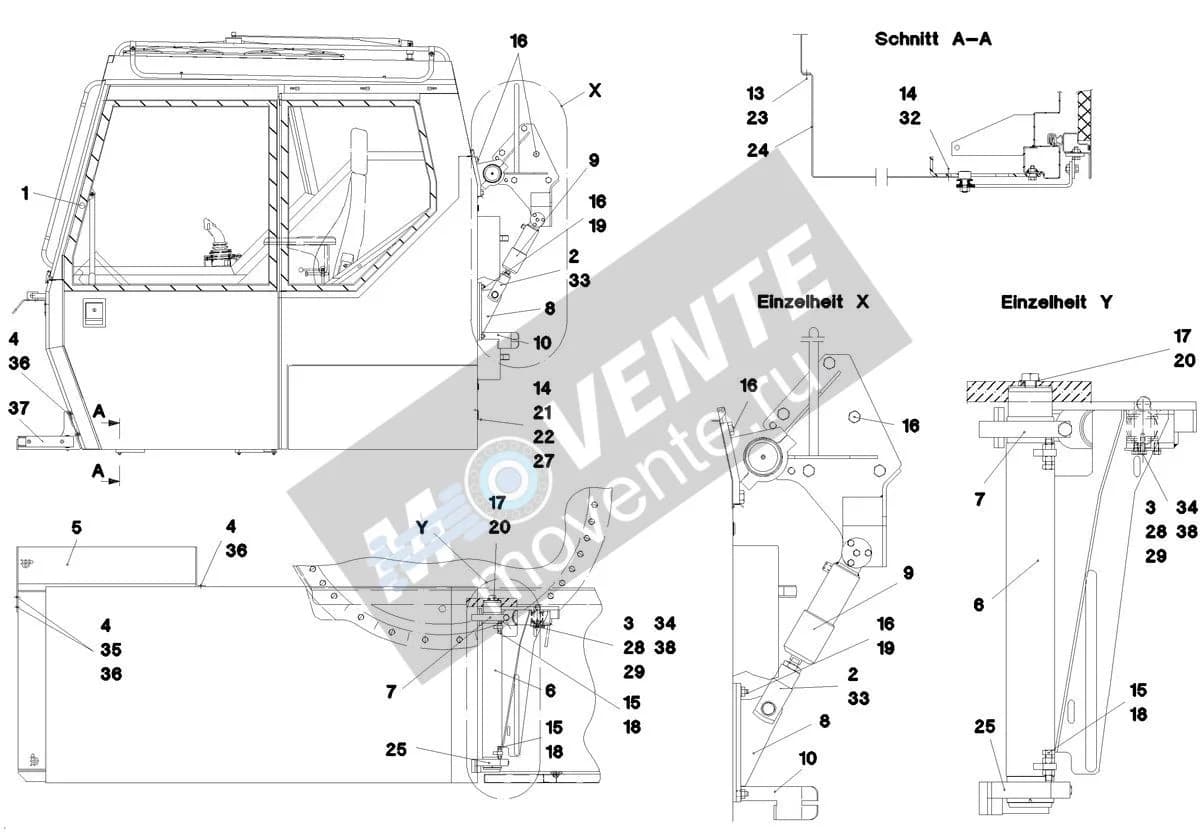 Подшипник 925046808 Liebherr